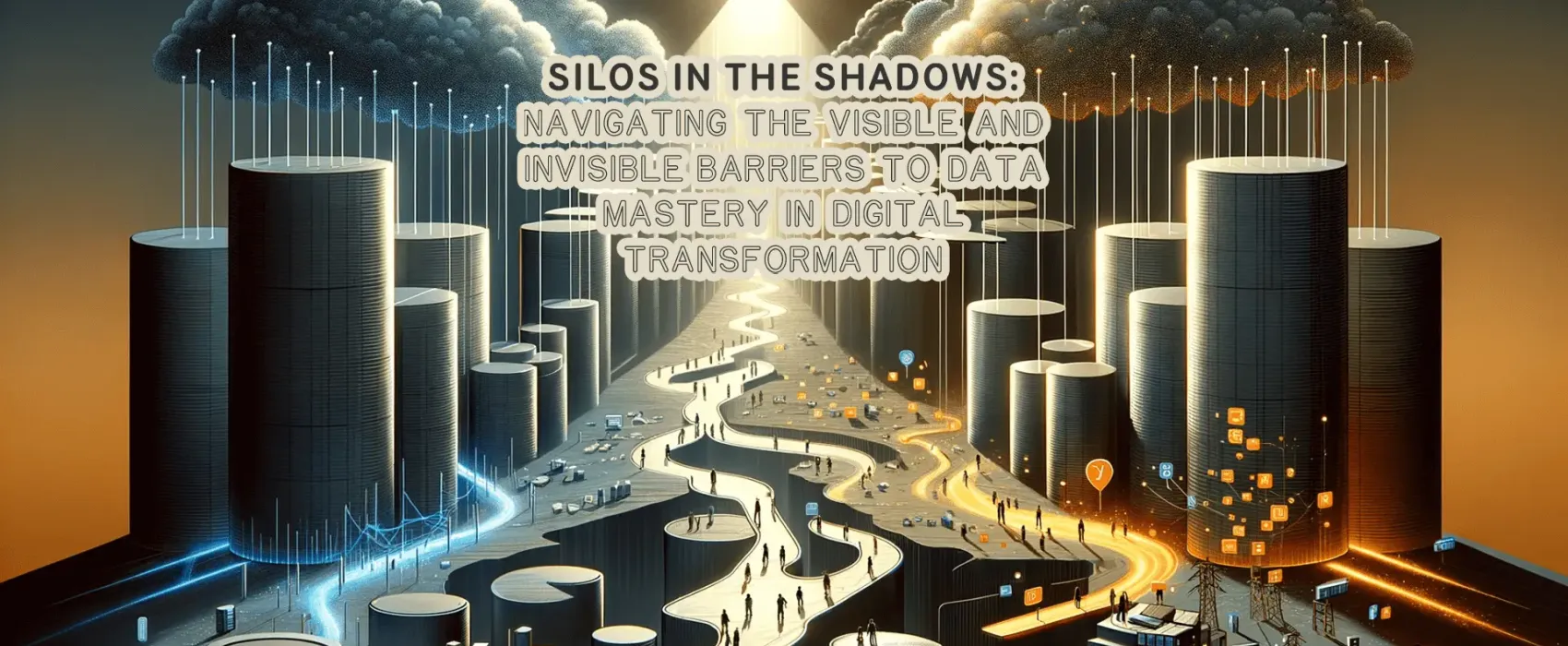 Silos in the Shadows: Navigating the Visible and Invisible Barriers to Data Mastery in Digital Transformation