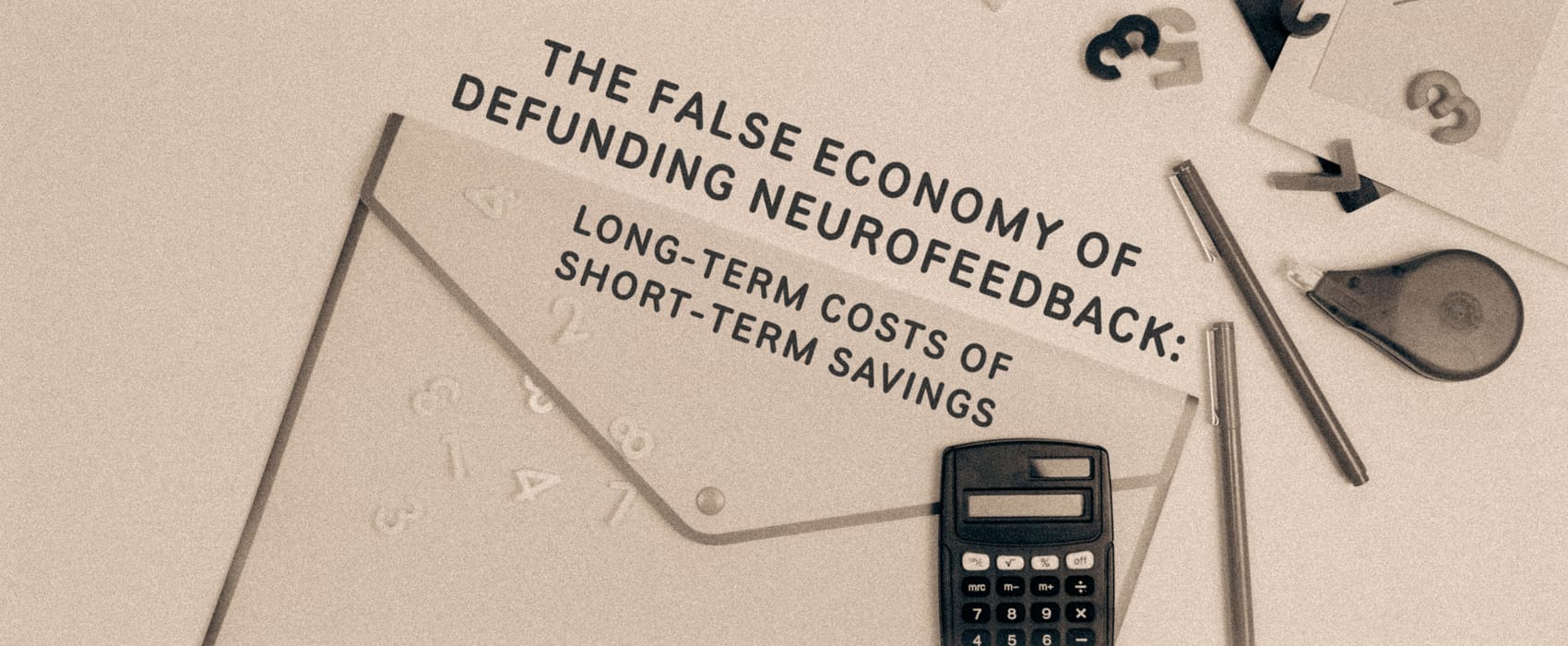 The False Economy of Defunding Neurofeedback: Long-Term Costs of Short-Term Savings